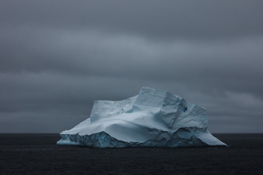 antarctic sculpted iceberg