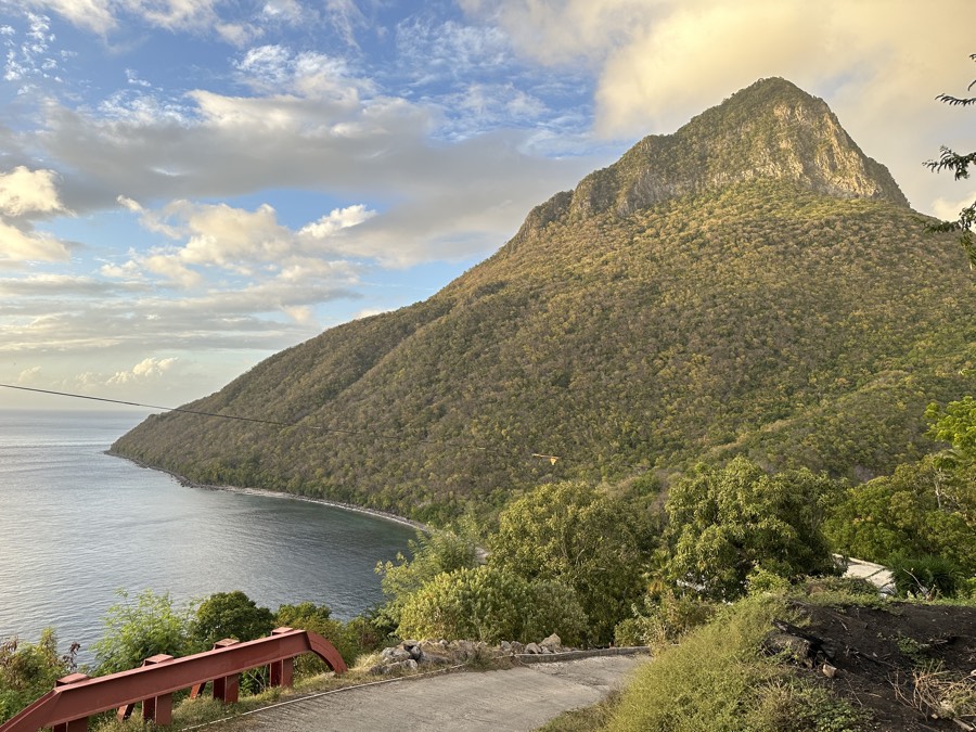 caribbean mountain coast