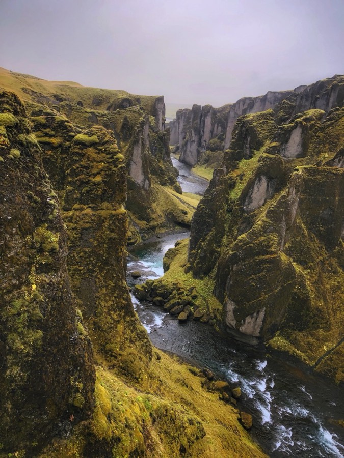 mossy river canyon